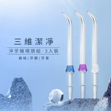 J~ FerdY 美國佛迪 沖牙機噴頭組3入裝