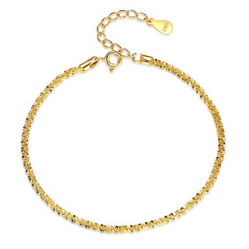 【ANGEL】韓版學生個性滿天星花鏈手環