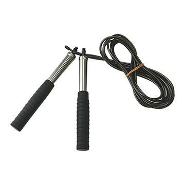 成功SUCCESS可調式培林鋼索跳繩/S4613/繩長270cm/銀+黑