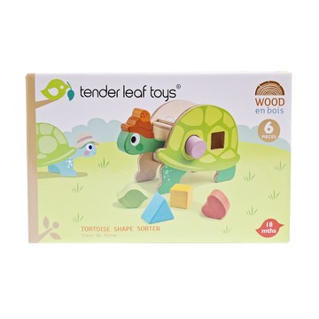 tender leaf 烏龜形狀積木組 18個月以上  TL8456  1組