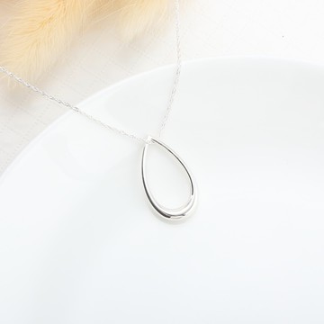 【Angel & Me】點點滴滴 水滴 Drop Pear s925 純銀 項鍊 生日 週年 情人節 禮物