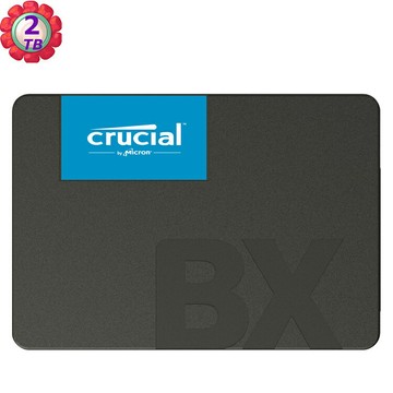 Crucial 2TB 2T BX500 2.5 吋540MB/s SSD CT2000BX500SSD1 美光內接固態硬碟