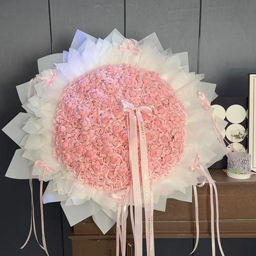 ❀【花中世界】❀【仙子之吻】永生香皂花束送女友閨蜜肥皂花情人節生日禮物花束