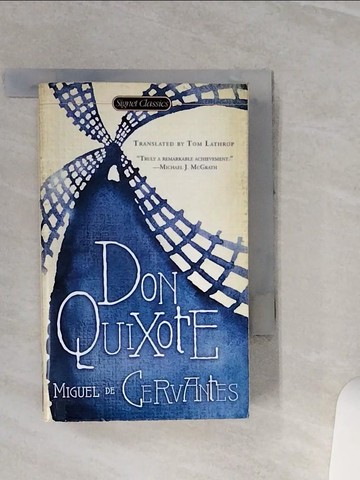 【書寶二手書T9／原文小說_TGQ】Don Quixote_Cervantes Saavedra, Miguel de/ Lathrop, Tom (TRN)