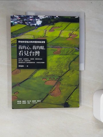 【書寶二手書T9／攝影_R61】我的心，我的眼，看見台灣_齊柏林