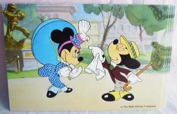【震撼精品百貨】Micky Mouse_米奇/米妮 ~明信片【共1款】