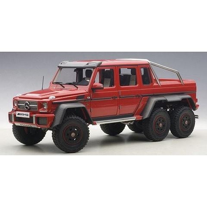 メルセデスベンツ G63 AMG 6×6 レッド （1/18 オートアート76304