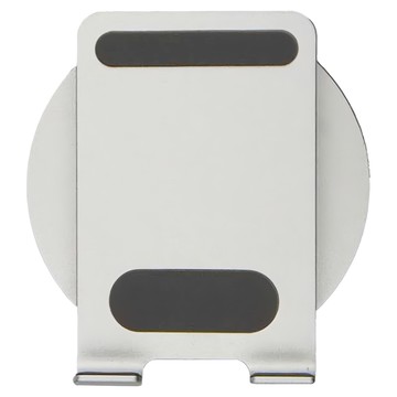 U-mop 360度鋁合金手機架 多功能旋轉手機/平板支架 鋁合金+矽膠材質 105x114x40mm  Silver  1盒  RTW02011679005