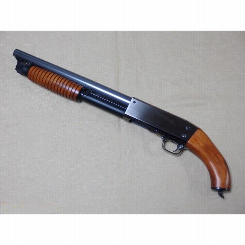 KTW・イサカM37 ライアット ソウドオフ ポンプアクション・エアー