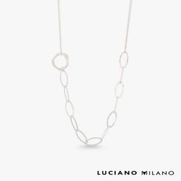 LUCIANO MILANO 微醺藍天 純銀項鍊(銀色)