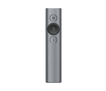 Logitech 羅技 SPOTLIGHT 簡報遙控器-質感灰