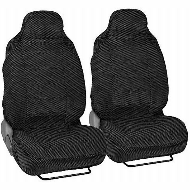 k車シートカバー2pc Checkered布scottsdaleスタイルプレミアムハイバック Fits Cars Suvs Vans ブラック P81qwks 通販 Lineポイント最大get Lineショッピング