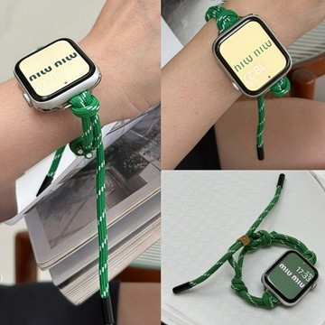 尼龍錶帶 運動錶帶 適用 蘋果 Apple Watch S12 S11 10 9 8 7 6 5 SE3 錶帶 46MM
