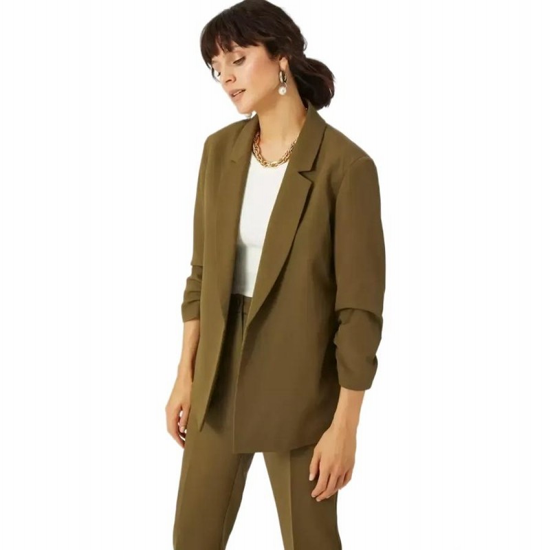 プリンシプルズ) Principles レディース 袖ギャザー ブレザー  