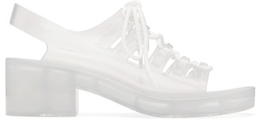 Bottega Veneta 灰白色 Pudding Jelly 凉鞋