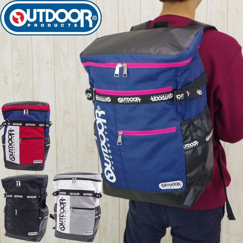 Outdoor リュック アウトドア 大容量 バッグ スクエアリュックメンズ レディース Outdoor Products アウトドアプロダクツ 全4色 30l Olg104 通販 Lineポイント最大0 5 Get Lineショッピング