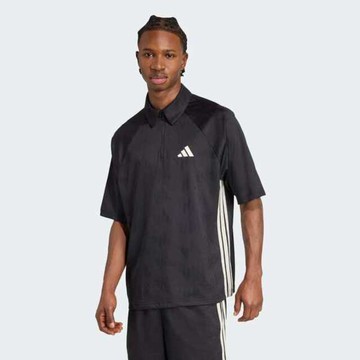 Adidas M Sta Seas Tee JN1831 男 Polo衫 運動上衣 休閒短袖 黑 亞版