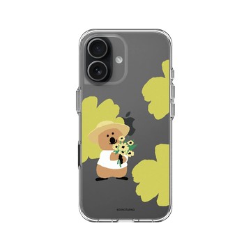 iPhone 17 Clear Case（相機按鈕） 透明 - Dinotaeng - 花花 QUOKKA
