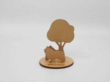 狗來富立體組合小物 邊境牧羊犬