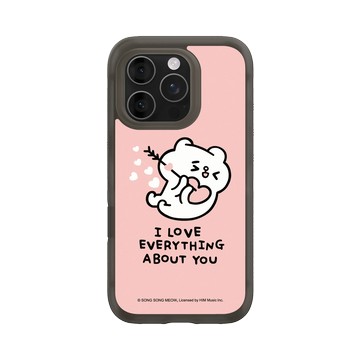 iPhone 16 Pro AirX 本質黑 - 爽爽貓 Song Song Meow by SECOND - I Love everything about you (hug版)