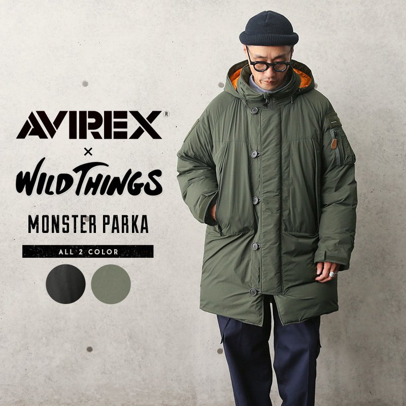 和風 WILD THINGS MONSTER PARKA 定価41,800円 | shanthasportsware.com