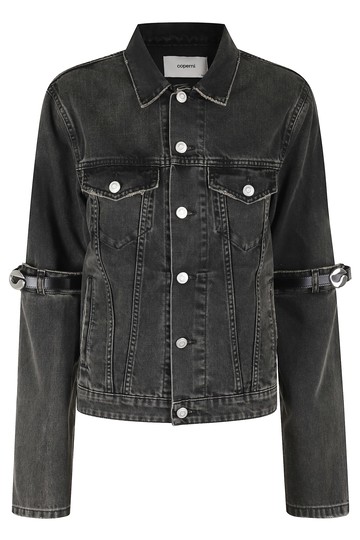 【関税込み】COPERNI HYBRID DENIM SHORT' JACKET COPERNI 'Hybrid Denim Short' jacket Blue