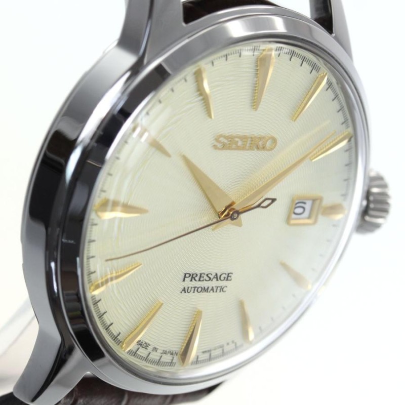 セイコー プレザージュ 自動巻き メカニカル 流通限定モデル 腕時計 メンズ カクテル SARY109 SEIKO | LINEショッピング