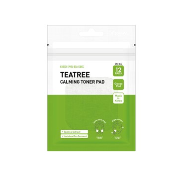 DERMAL茶樹鎮靜爽膚棉12片-調理控油