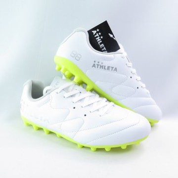 ATHLETA Gene MG 中大童 足球鞋 釘鞋 合成皮革 10022JWHT 白