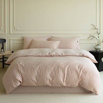 簡約款高級感全棉床包組 床上四件套 純棉床上用品 新款提花床包款三件套