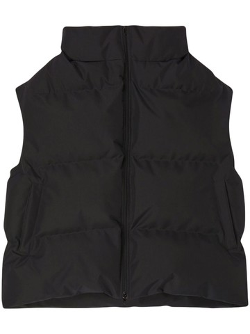 Balenciaga - oversized puffer gilet - unisex - Polyester - L - Black