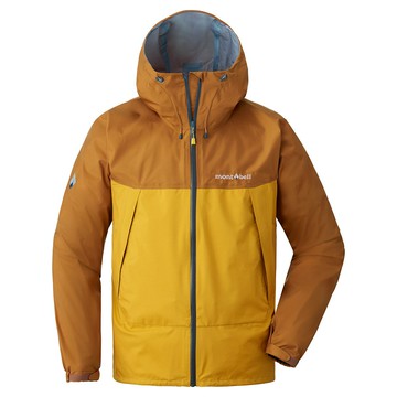 【【蘋果戶外】】mont-bell 1128635 HN/MA 蜜黃/橘 Thunder Pass 男 防雨外套 登山外套 防水外套風衣雨衣