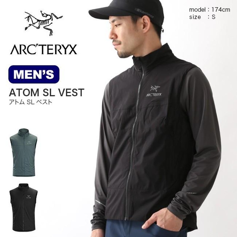 ARC'TERYX ／Atom SL Vest Men's／Sサイズ - トップス