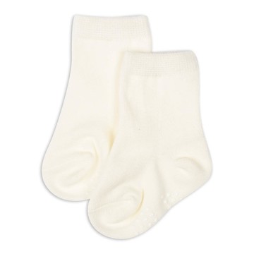 akachan honpo - 經典中筒襪-米白色 (9~14cm)