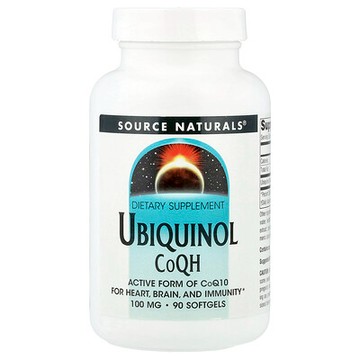 Source Naturals, 輔酶軟膠囊，100毫克，90粒