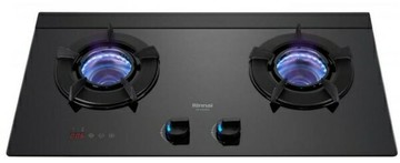 (全省原廠安裝) 林內檯面式內焰玻璃二口爐 RB-N2620G(B) (定時功能)【APP 4%回饋】