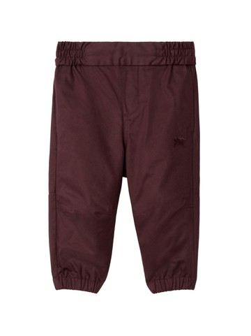 Burberry Kids - logo-embroidered twill track pants - kids - Cotton/Cotton - 6