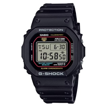 CASIO G-SHOCK 經典原創配色 數位電子錶 DW-5600RL-1