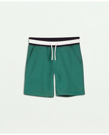 Brooks Brothers Boys Pull-On Shorts | Green | Size 10