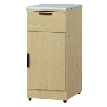 文創集 卡瑪1.3尺雲紋石面低餐櫃-40x40x84cm免組