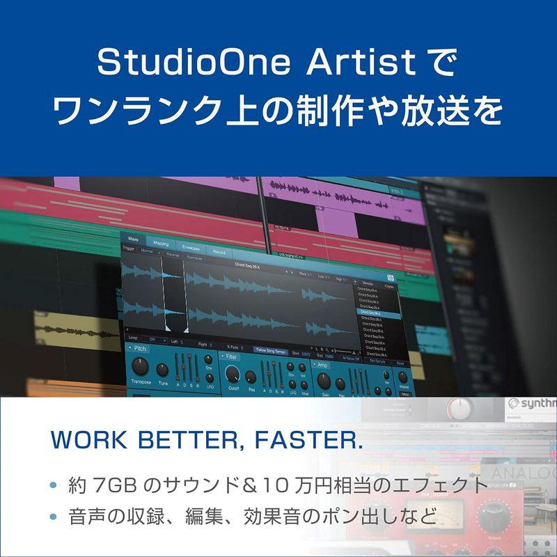 PreSonus Revelator io24 オーディオ MIDIインターフェース エフェクト ミキサー ループバックを統合 Studio