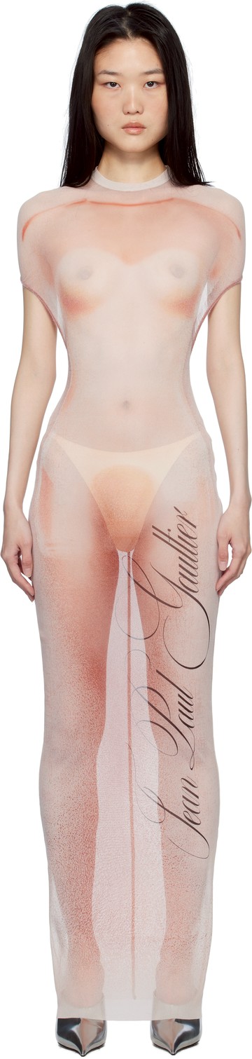 Jean Paul Gaultier 粉色 Le Classique Open-Backed 连衣裙