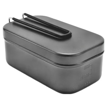 ISE MOUNT 小島嶼山 戶外不沾煮飯神器 0.8L 鋁製  1個  黑色