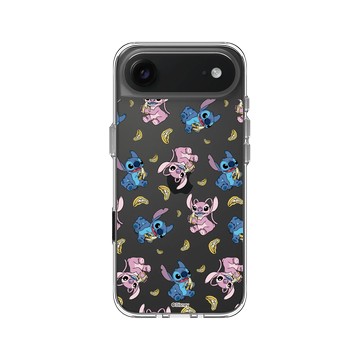 iPhone Air Clear Case（相機按鈕） 透明 - 迪士尼-史迪奇 Disney Stitch - 史迪奇 - 安琪與史迪奇