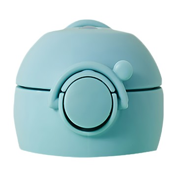 Nuby 上蓋配件 不銹鋼真空直飲杯 抗刮款 藍色 300ml  1個