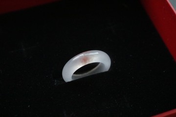 石英玉戒指天然玉石指環禮盒