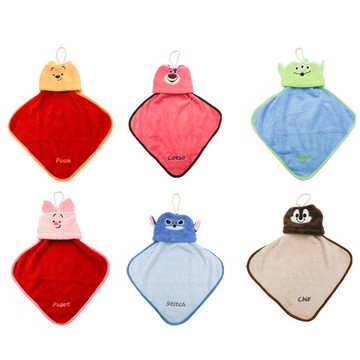 網狐家居 迪士尼Disney 擦手巾 吸水毛巾 掛式吸水巾  維尼 三眼怪 史迪奇 熊抱哥 奇奇蒂蒂 小豬