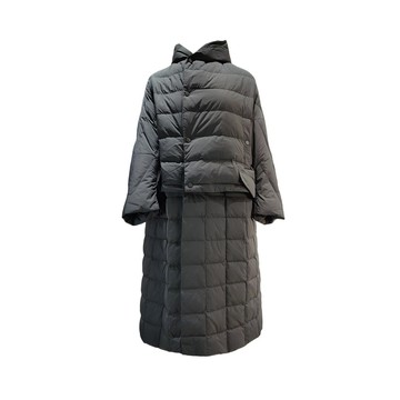 TOORDER黑色可拆式羽絨服