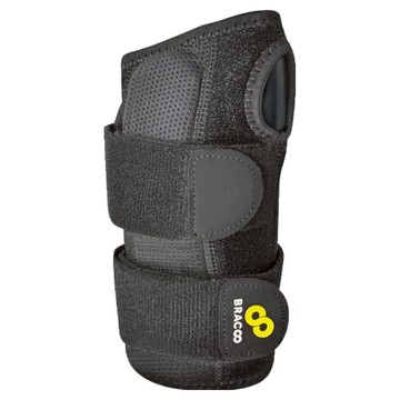 BRACOO 奔酷 強力支撐手腕護具 人體工學軟墊強固型 WB30  腕圍14~22cm  黑色  1包