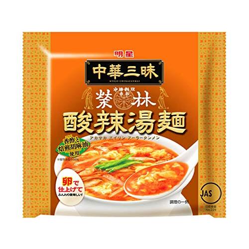 明星食品 中華三昧 榮林 酸辣湯麺 103g×12個入